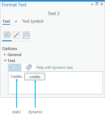 Format text pane with dynamic text