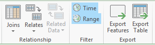 Show records that fall within the current map time and map range