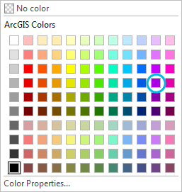 Color palette