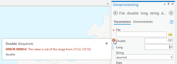 The use of a range filter will prevent values from being used outside of your defined range