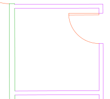 Defined boundaries in different colors