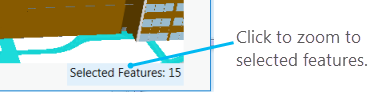 Quickly zoom to the selected features