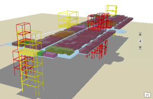 Visualize specific floors in a building