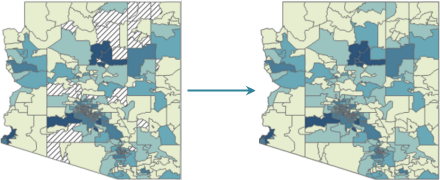 Fill Missing Values tool graphic