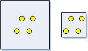 Distributions can be clustered or dispersed depending on the study area size