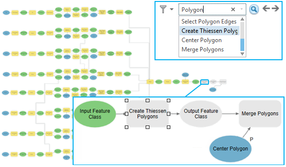 Search to find an element in your model