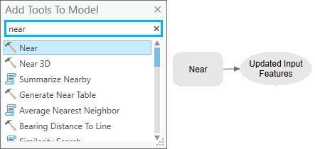 Adding the Near tool