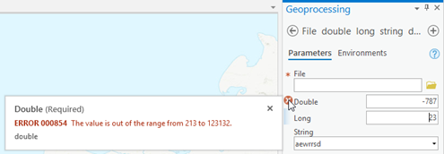 The use of a range filter will prevent values from being used outside of your defined range