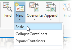 List of the templates installed by default with a utility network or trace network