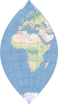 An example of the Gauss-Krüger projection