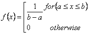 Integer distribution formula