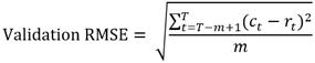 Validation RMSE