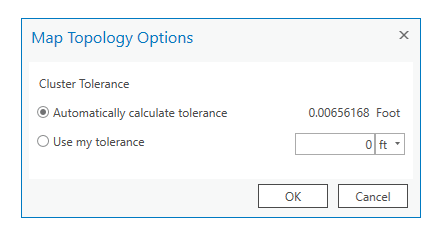 Map Topology Options