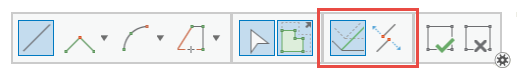 Segment construction toolbar