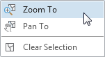 Association context menu