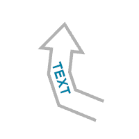 An example of the Line Excluding Last Segment rule option