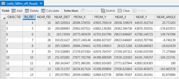 Generate Near Table tool illustration