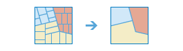 Dissolve Boundaries workflow diagram