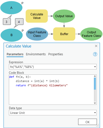 Using Calculate Value output as Buffer distance