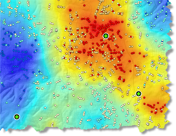 911 Emergency Call Hot Spot Analysis