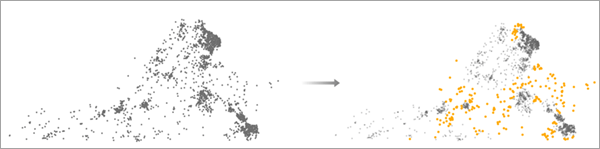 Identified spatial outliers