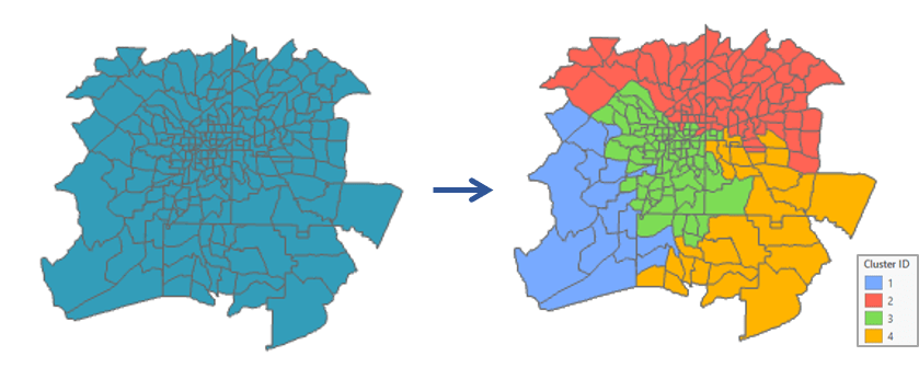 Spatially Constrained Multivariate diagram