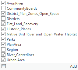 Batch clip input features