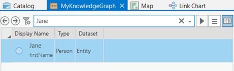 Type a keyword and press Enter to find graph items with a search.