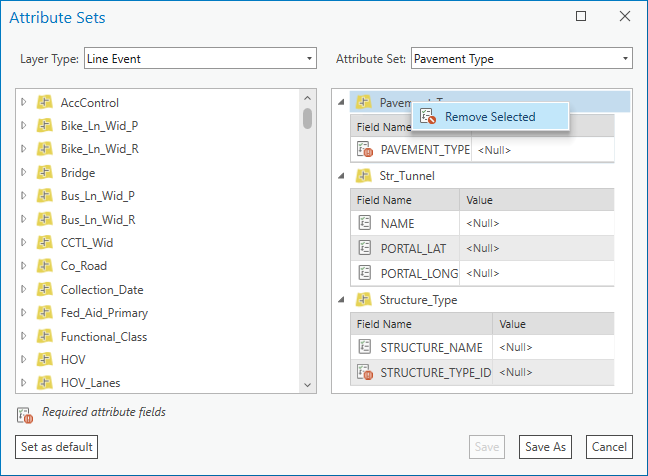 Remove Selected layer or field