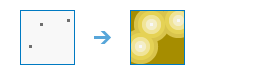 Calculate Distance tool illustration