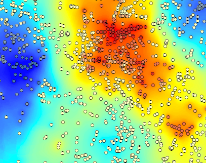 911 Emergency Call Heat Map