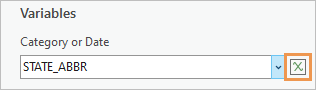 Chart Properties pane showing the Set an expression button.