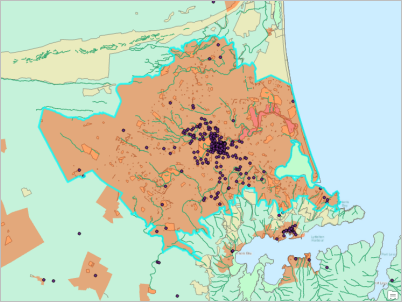 Christchurch urban area selected