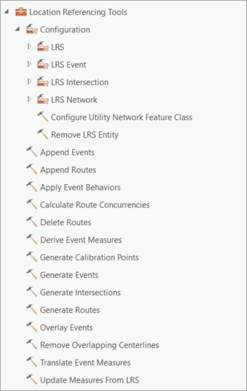 Geoprocessing tools