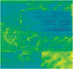 Average crop yield over 10 years