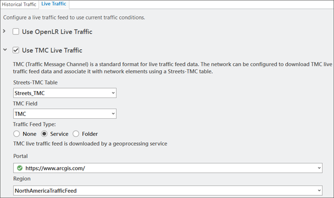 TMC live traffic