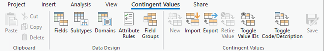 Contingent Values tab