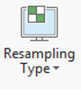 Resampling Type drop-down arrow