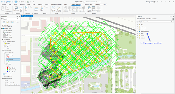 Reality mapping workspace