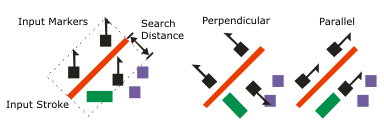 Align Marker To Stroke Or Fill tool illustration