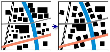 Resolve Building Conflicts tool illustration