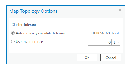 Map Topology Options