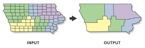 Pairwise Dissolve tool illustration