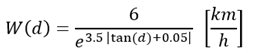 Tobler’s hiking function