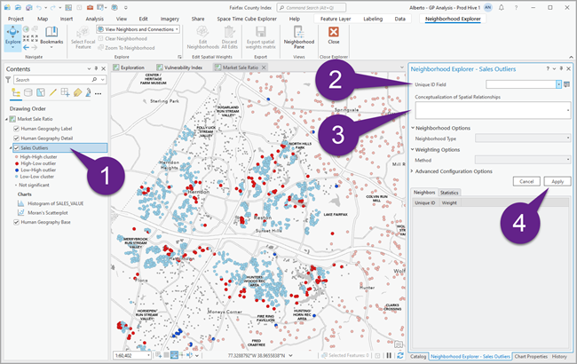 Steps to configure Neighborhood Explorer