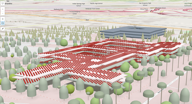 3D visualization of indoor positioning datasets