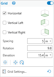 Grid settings