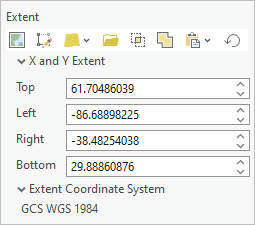 Extent coordinate boxes and Extent Coordinate System