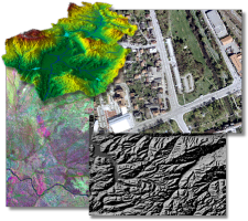 Raster dataset example