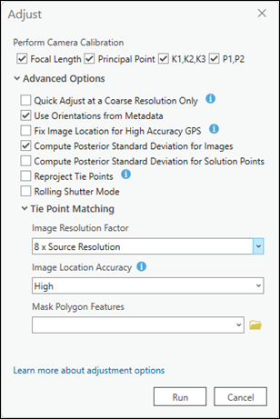 Adjust pane